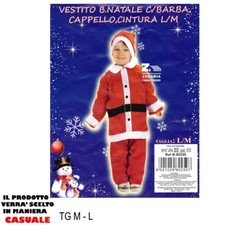 BABBO NATALE VESTITO X BAMBINI