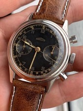 OFFERTA Vintage Angelus Air Force L.E. Orologio Cronografo Pilota Militare 38mm Cal.215