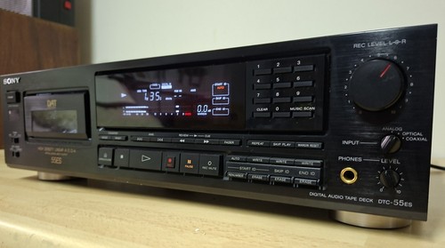 Sony dat recorder - recorder, dtc-55