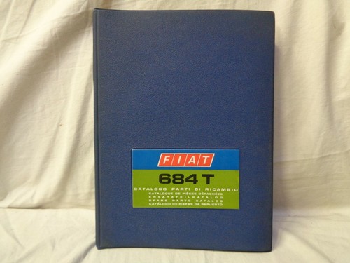 Fiat 684 catalogo parti - fiat,