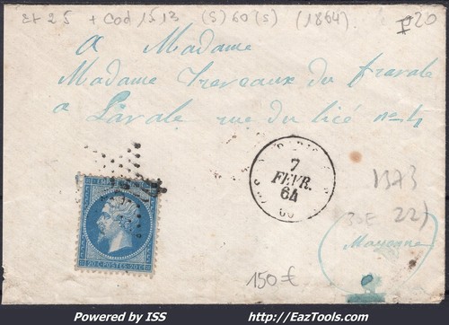 France sur lettre etoile - france,