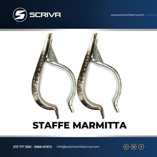 Kit staffe marmitta - marmitta, superiore