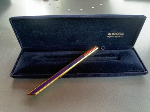 Penna aurora argento massiccio - penna,