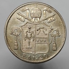 20 Baiocchi 1834 RARO