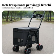 Passeggino per Cani Portatile