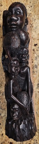 Statua statuina legno - , africa