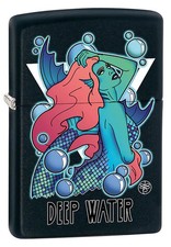 Accendino Zippo  Antivento Unisex  Nero