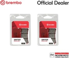 4 FRONT BRAKE PADS BREMBO RED