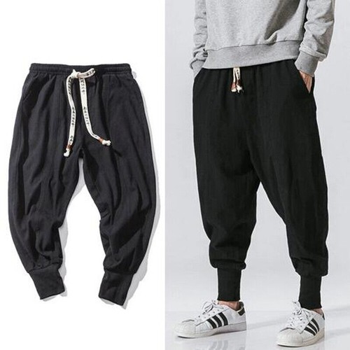 Pantaloni harem uomo larghi - da,