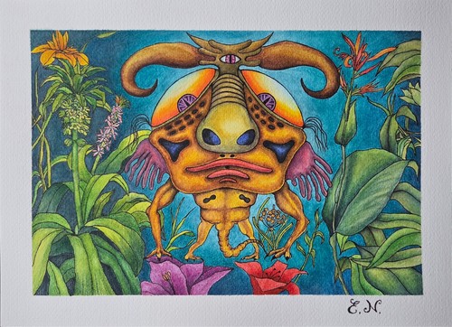 Disegno originale creatura