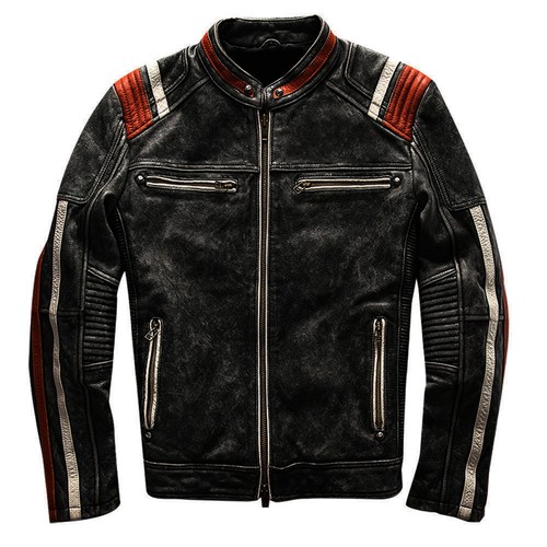Giacca pelle uomo vintage - , moto