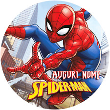 Cialda  SPIDERMAN UOMO RAGNO 245 Torta Ostia Zucchero con NOME