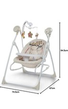 Foppapedretti Carillon Sdraietta/dondolo elettrica Musicale neonato