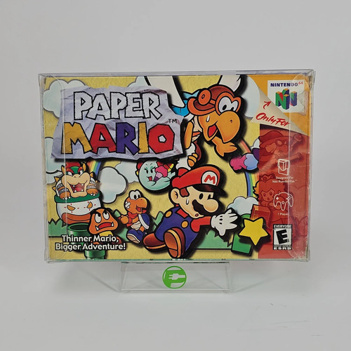 Paper mario nintendo n64 - paper, 64
