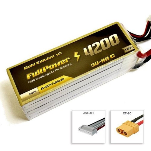 Fullpower batteria lipo - lipo, 6s