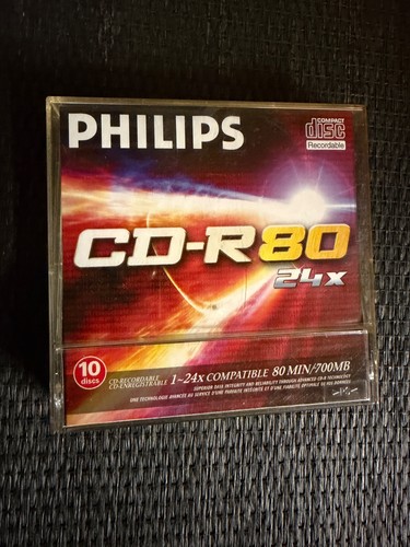 Dischi philips cd r 80 - philips,