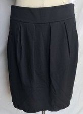 Gonna HOSS INTROPIA Nero Con Pieghe E Tasche