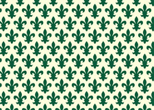 Carta Restauro Gigliata Verde