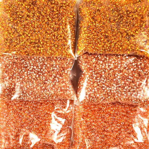 250g bulk miyuki - 11/0, (15/in)