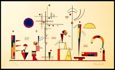 Wassily kandinsky litografia - wassily,