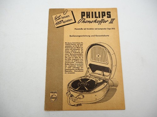 Valigetta phono originale