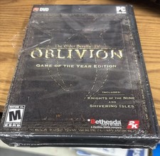 Elder Scrolls IV: Oblivion Gioco dell'Anno Edizione PC Nuovo/Sigillato (Strappo nel Sigillo)