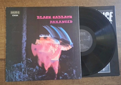 Black sabbath paranoid - black,