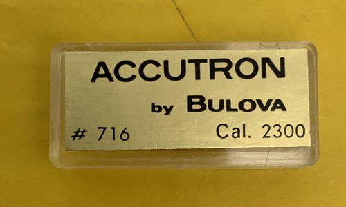 Vintage nos bulova accutron - vintage,