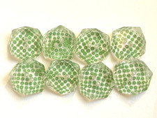 Lot de 8 boutons 18 mm vintage