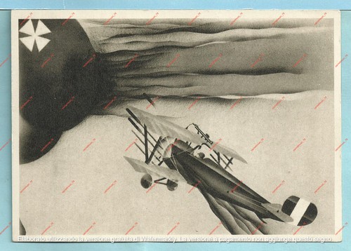 Cartolina futurista eroismi - futurista,
