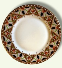 Antique english imari plates - antique,