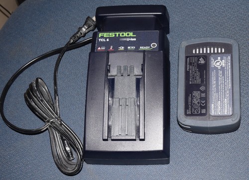 Festool tcl6 charger bp18 - &,