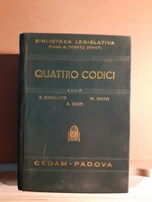 Quattro codici - cedam
