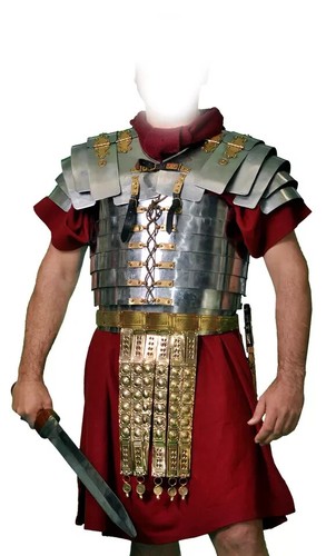 Roman lorica segmentata - roman,