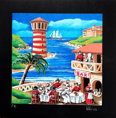 Ulisse serigrafia originale - ulisse,
