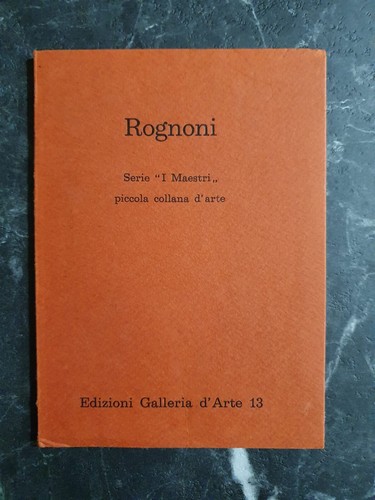 Franco rognoni edizioni - rognoni, –