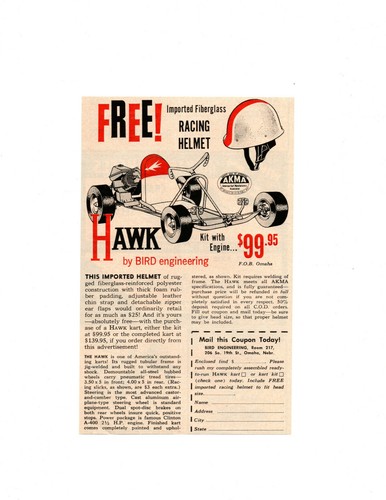 1960 bird engineering - bird, go-kart