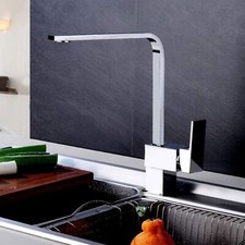 Miscelatore rubinetto monocomando per lavabo cucina canna alta LUCIDO 69406