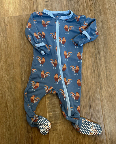 Pantalone kickee mesi blu - pantalone, 0-3