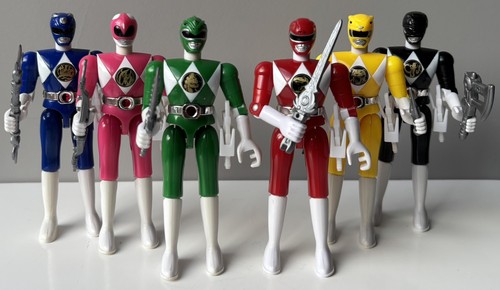Set figurine bandai mighty - set,