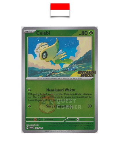 Pokémon card celebi - card, –