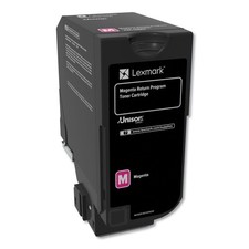 Toner Unison Lexmark 74C10M0 Programma di restituzione resa 3000 pagine - Magenta Nuovo