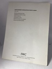 IWC INSTRUCTION LIBRETTO
