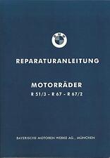 Manuale riparazione officina BMW R 51 67; R51/3 51/3 R67 67/2 R67/2 nuovo