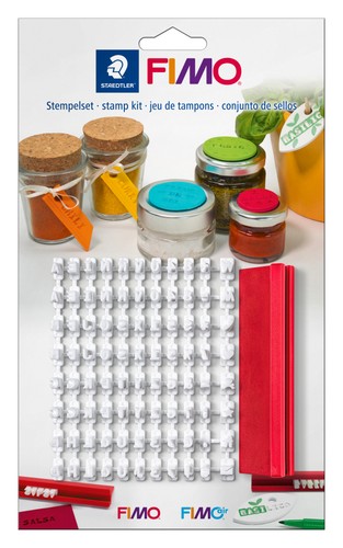Fimo set timbri accessori - fimo,