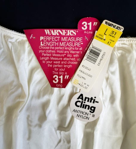 Vtg warner long - long, half