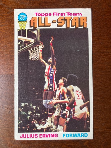 1976 topps julius erving - topps,