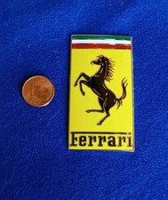 Placchetta Auto Ferrari Stemma Plakette Metal Auto F1 Distintivo Ferrari Badge