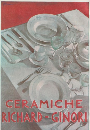 Pubblicita 1929 ceramiche - 1929,