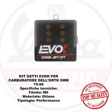 KIT GETTI EVOK PER CARBURATORE